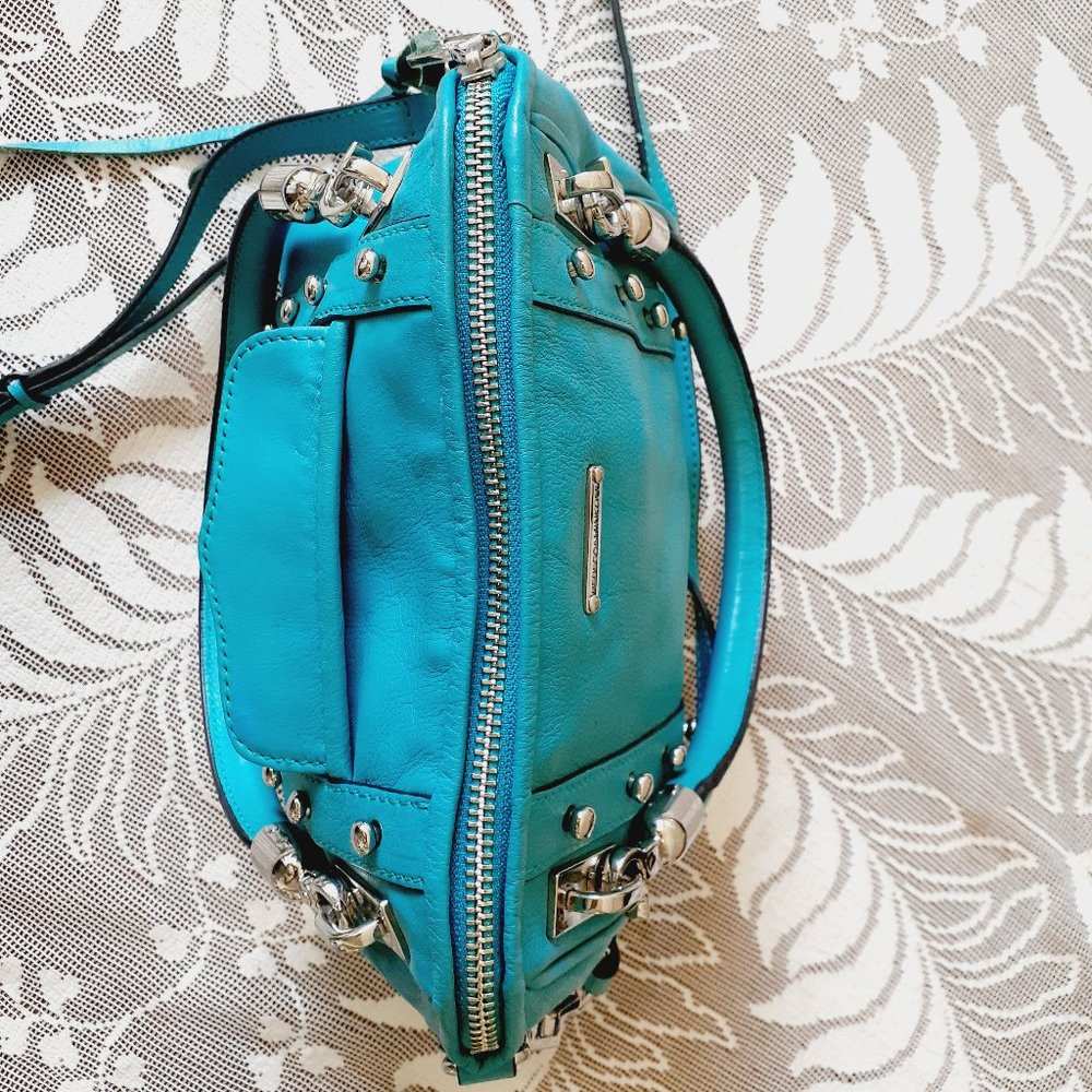 Rebecca Minkoff Blue Crossbody Bag with Adjustable Strap - Picture 7 of 15